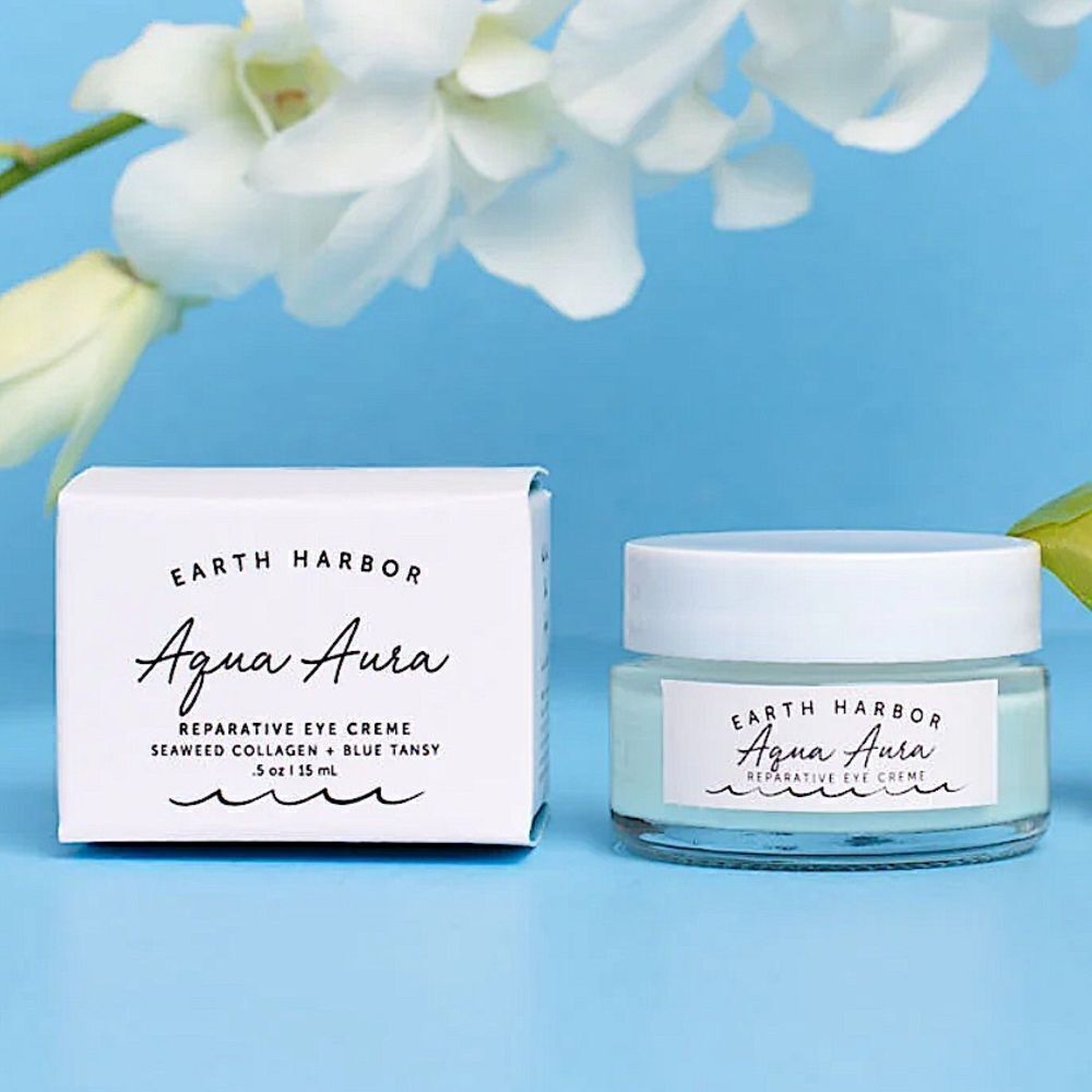 Earth Harbor Aqua Aura Reparative Eye Cream!